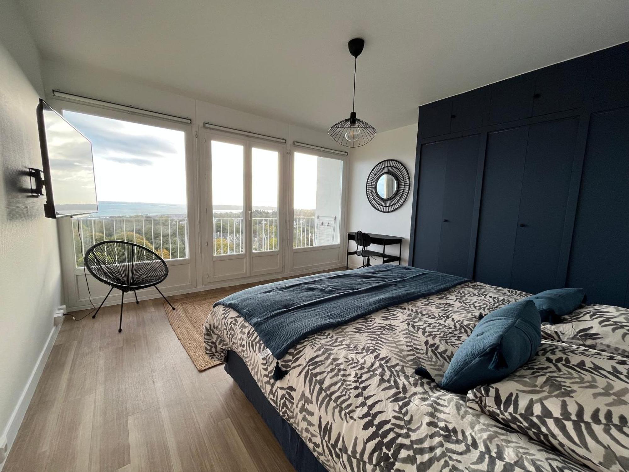 Nouveau! Vue 180° Et Place Parking Apartment *